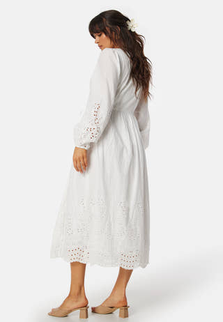 Yasluma LS Long Wrap Dress