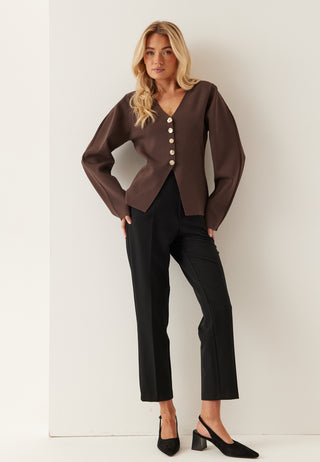 Yasmikkala Ls Strikket Cardigan