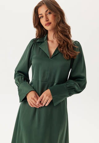 Yaspella Ls Long Shirt Dress